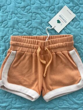 Fin and Vince Track Shorts “Golden Earth” 6-12M